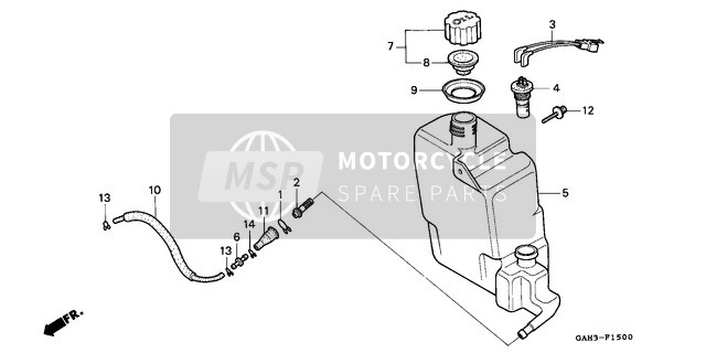 35410GF0014, Switch Assy., Oil Level (Mitsuba), Honda, 1